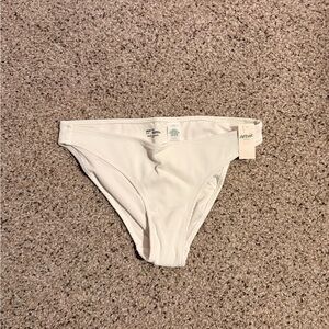 Aerie White Bikini Bottom
